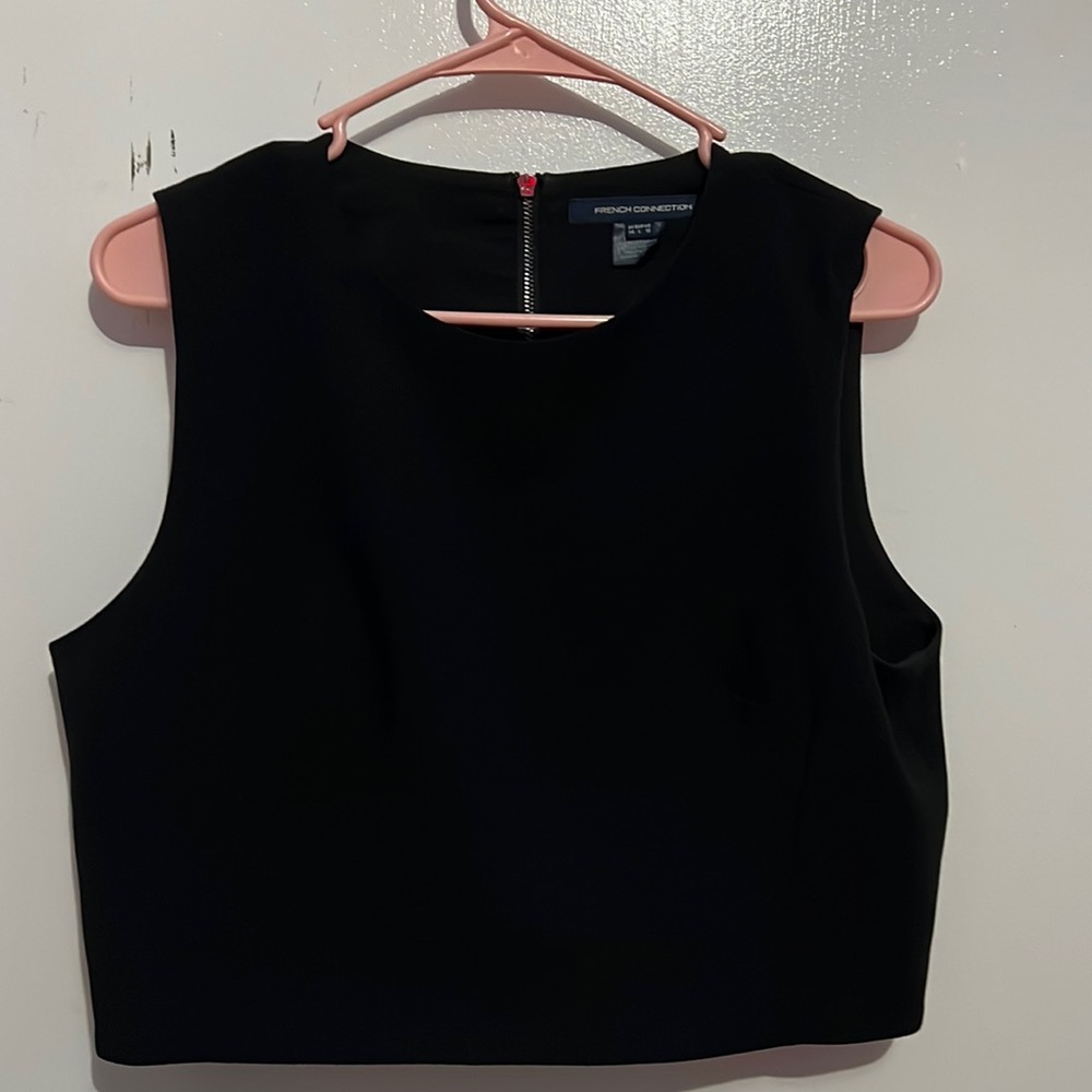 French connection crop top